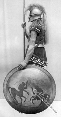 Hoplit, Antike, Griechenland, Krieger Kostüm, Rüstung, Bewaffnung, Elitesoldat