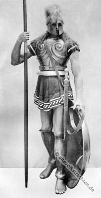 Hoplit, Panoplie, Antike, Griechenland, Krieger, Kostüm, Rüstung, Bewaffnung, Elitesoldat