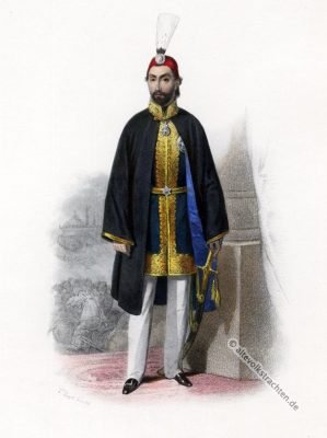 Sultan Abdülmecid I, Türkische Trachten, Osmanisches Reich, Kostüm, Kostümgeschichte, Modegeschichte