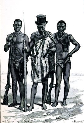 Felup, Fulup, Afrika, Senegambia, Trachten, Kostüme, Élisée Reclus