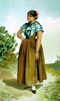 Spanien, Moguer, Aldeana, Tracht, Andalausien,
