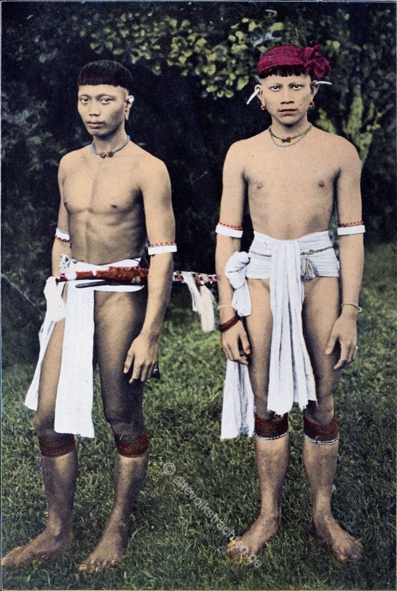 Kayan, Häuptling, Krieger, Borneo, Kopfjäger, indigen,