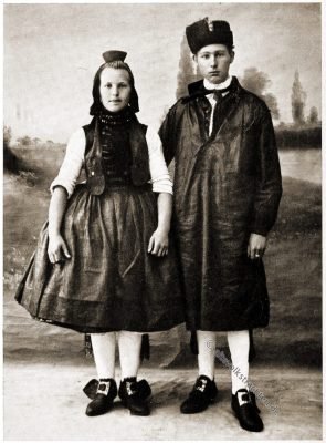 Hessen, Schwalm, Trachten, Rose Julien, Deutsche Volkstrachten,