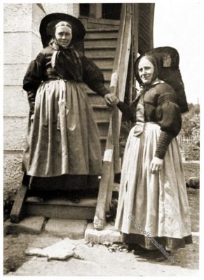 Baden-Württemberg, Rottweil, Radhaube, Trachten, Rose Julien, Deutsche Volkstrachten,