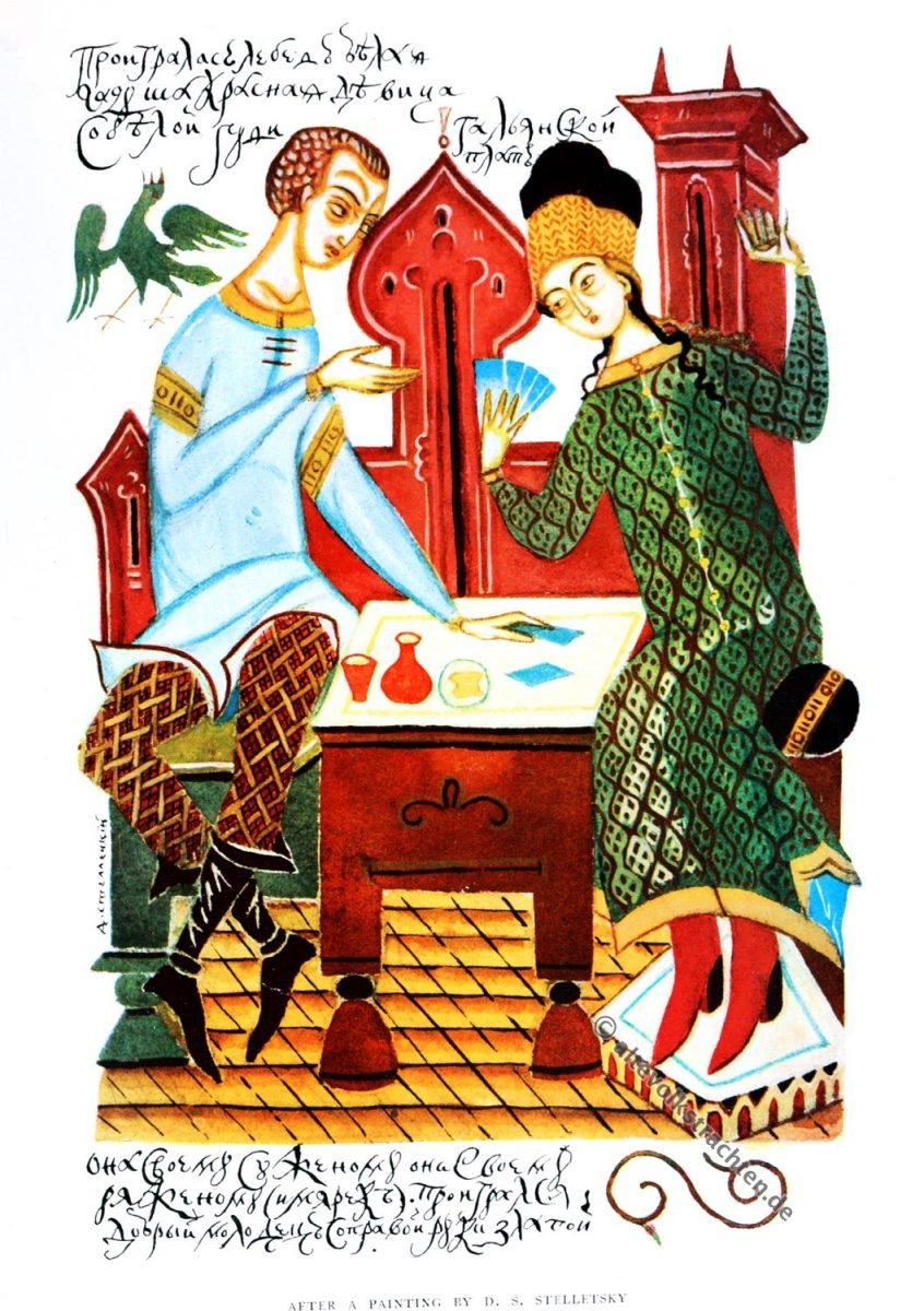 Alexander Stelletsky, Russland, Kunst, Illustration, Winifred Stephens, Volkskunst, Folklore