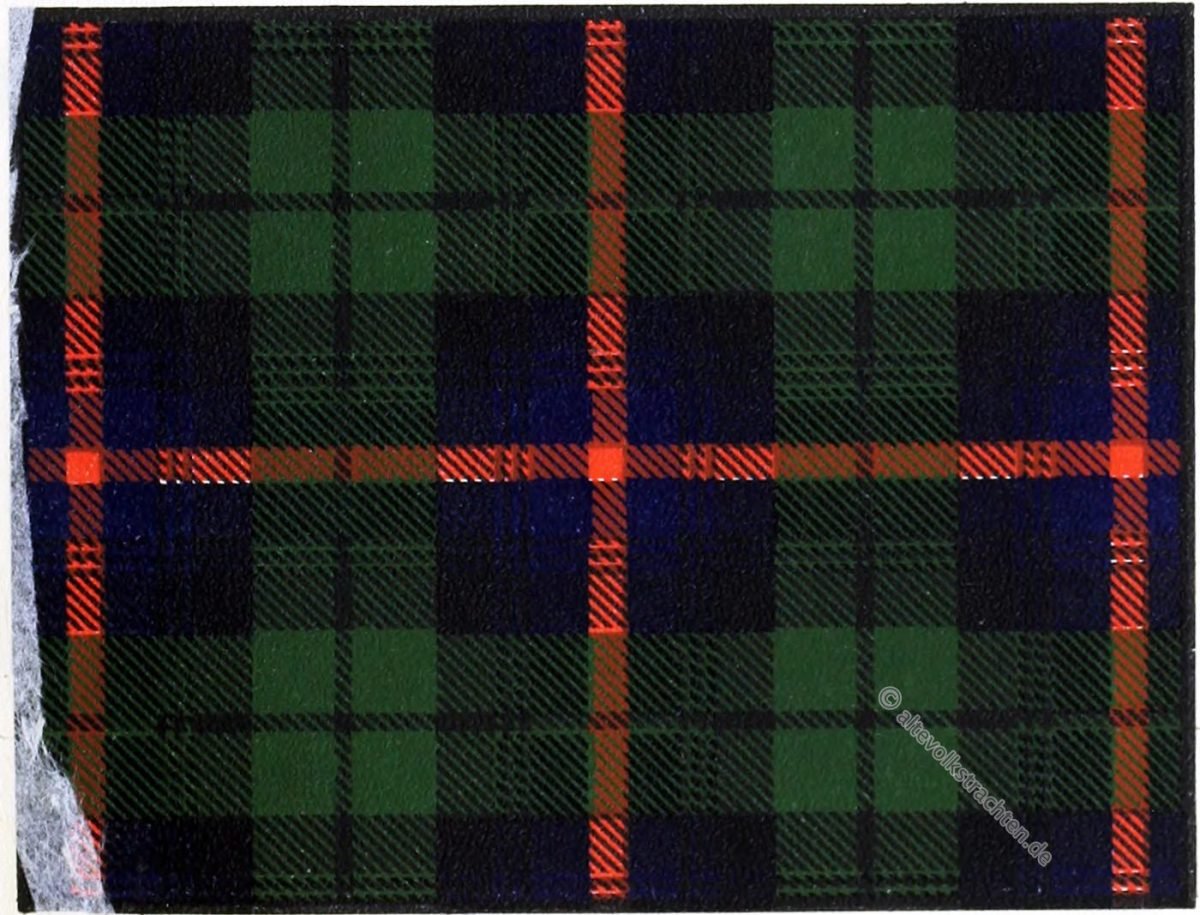 Urquhart, Clan, Tartan, Jagd, Highlands, Scotland, Schottland