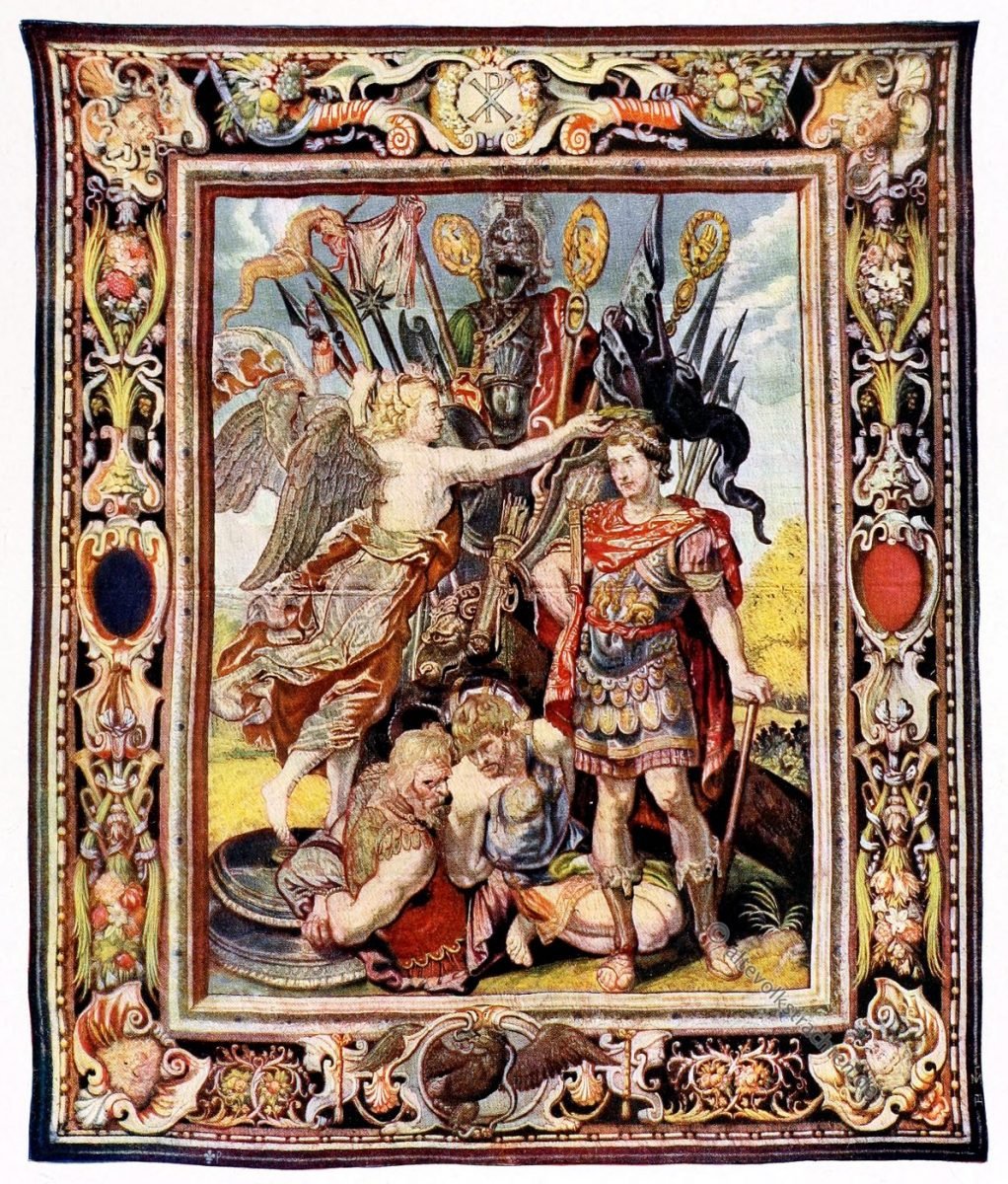 Gobelin, Barock, Kaiser, Konstantin, Kunsthistorie, Gobelinsammlung, Paris, 17. Jahrhundert