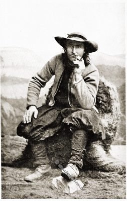 Locronan, Bauerntracht, Volkstracht, Kostüm, Tracht, Bretagne, Brittany, Trachten, Sabine Baring-Gould, M. Villard