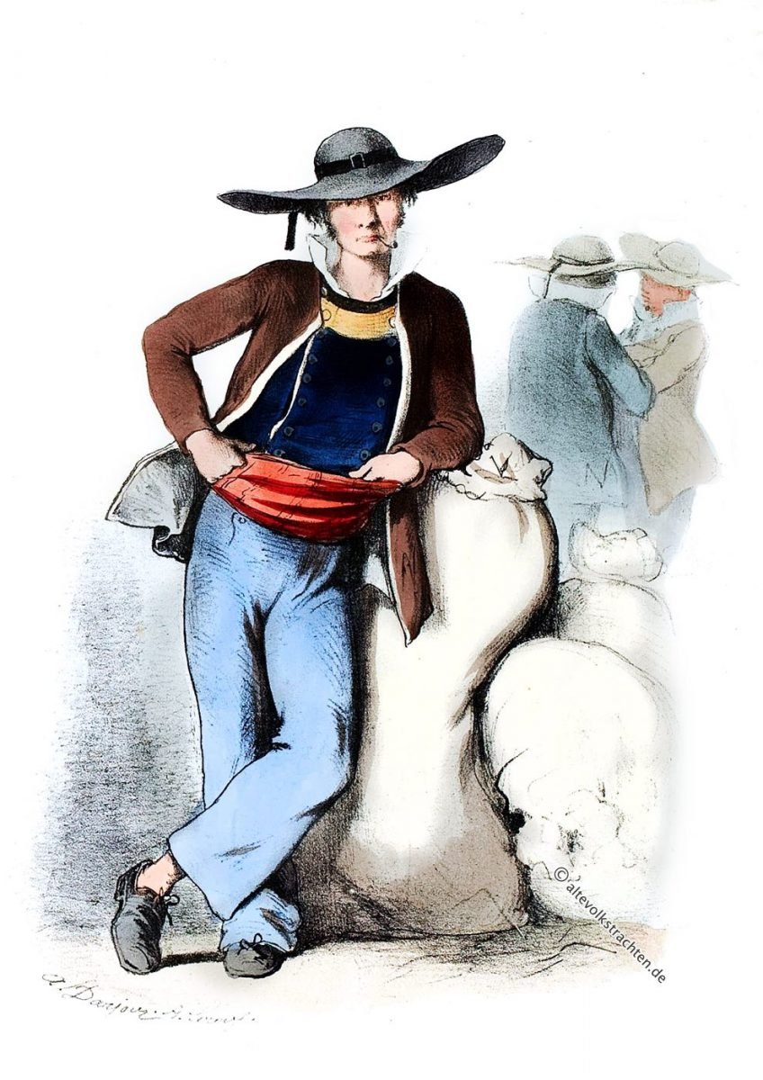 St. Brieuc, Kostüm, Tracht, Bretagne, Costume