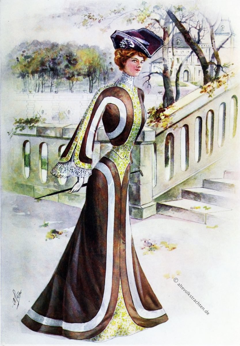 Belle Époque, QUEEN, Newspaper, Costume, Tailleur, Fashion, Fin de Siècle