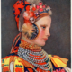 Slowakei, Tracht, Sonntagstracht, Marianne Stokes, Künstlerin,