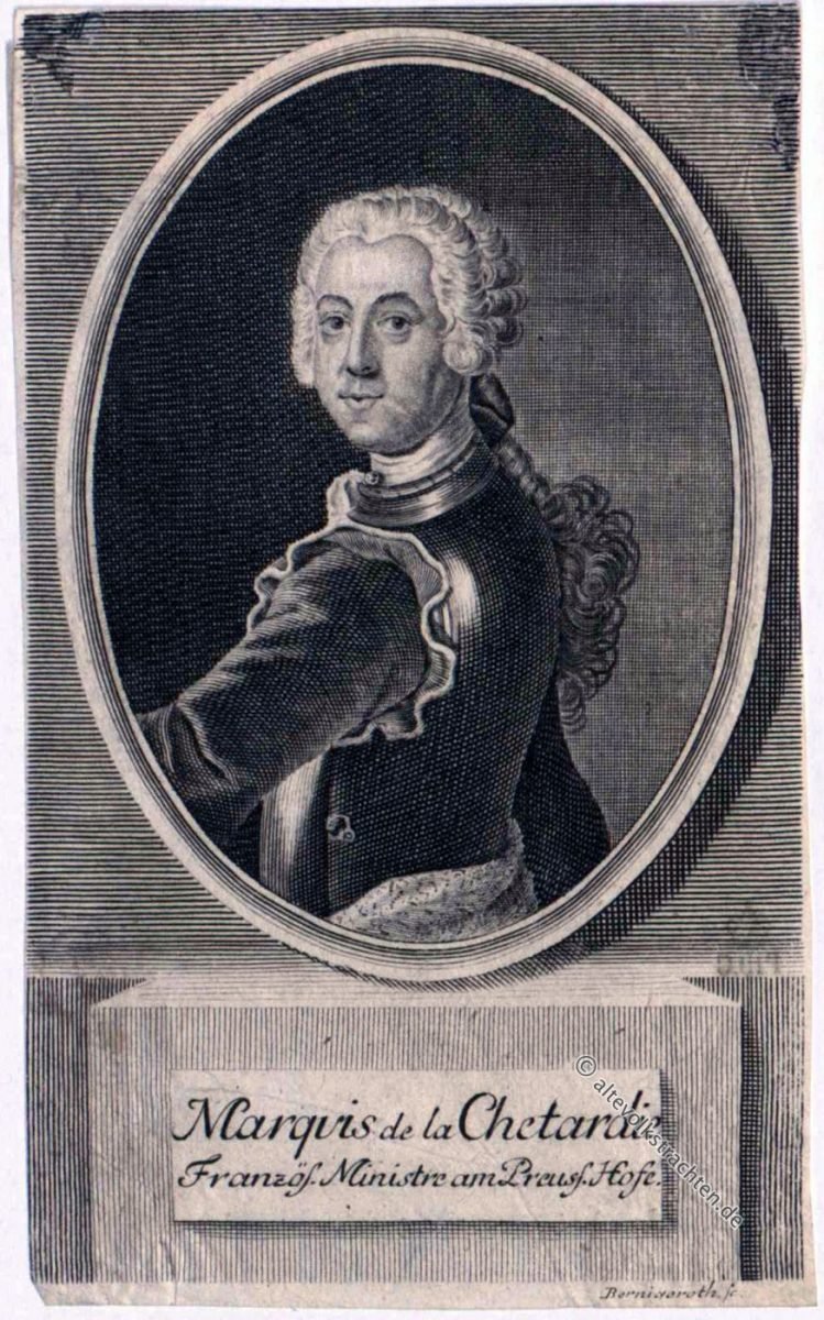 Diplomat, Jacques-Joachim Trotti, Marquis de La Chétardie,