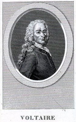 Voltaire, Philosoph, Schriftsteller, Portrait, Frankreich
