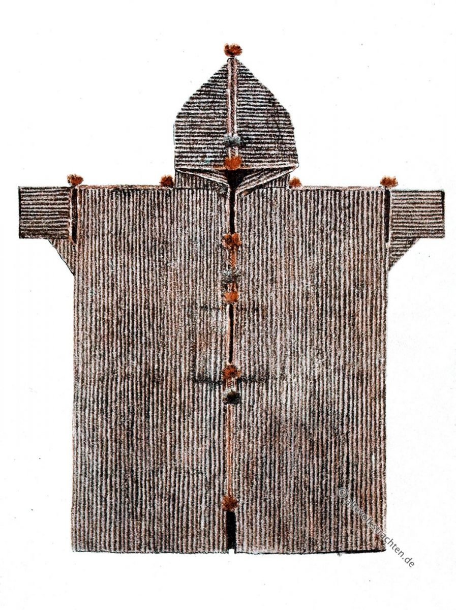 Die Djellaba. Maghreb Tracht. Djellaba, Marokko, Kabyles, Djellabia, Max Tilke, Kostüm, costume, arabia