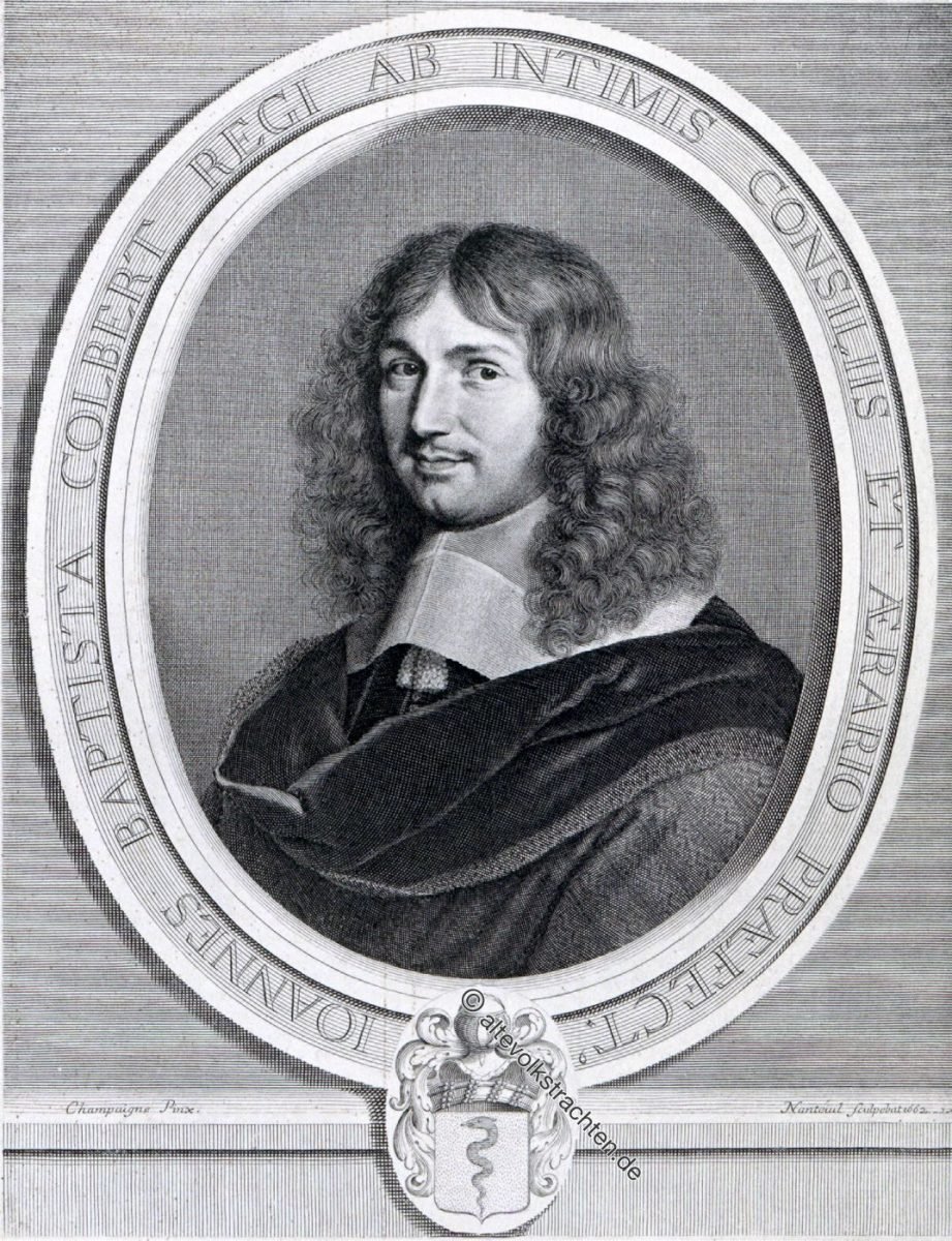 Jean-Baptiste Colbert, Marquis de Seignelay, Finanzminister unter Ludwig XIV. 