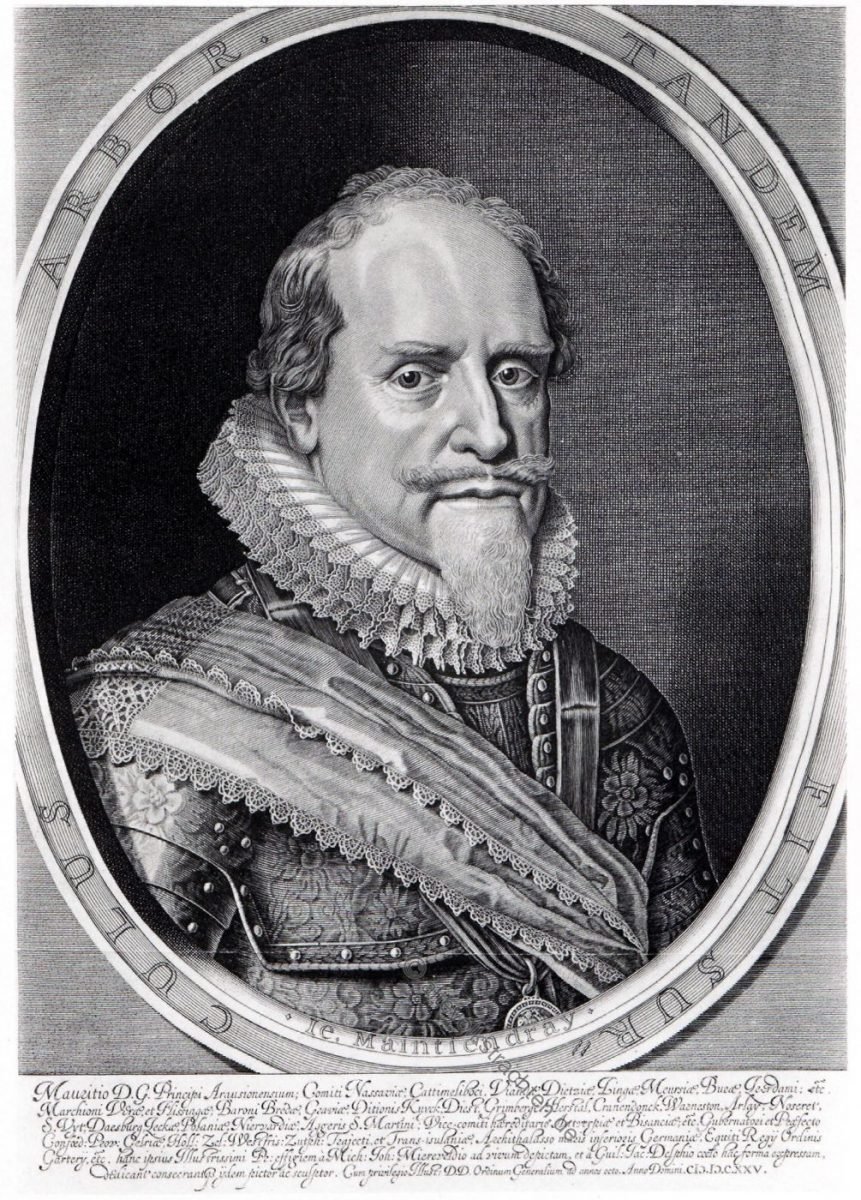 Moritz, Prinz von Oranien, Statthalter der Niederlande 1585 - 1625. 