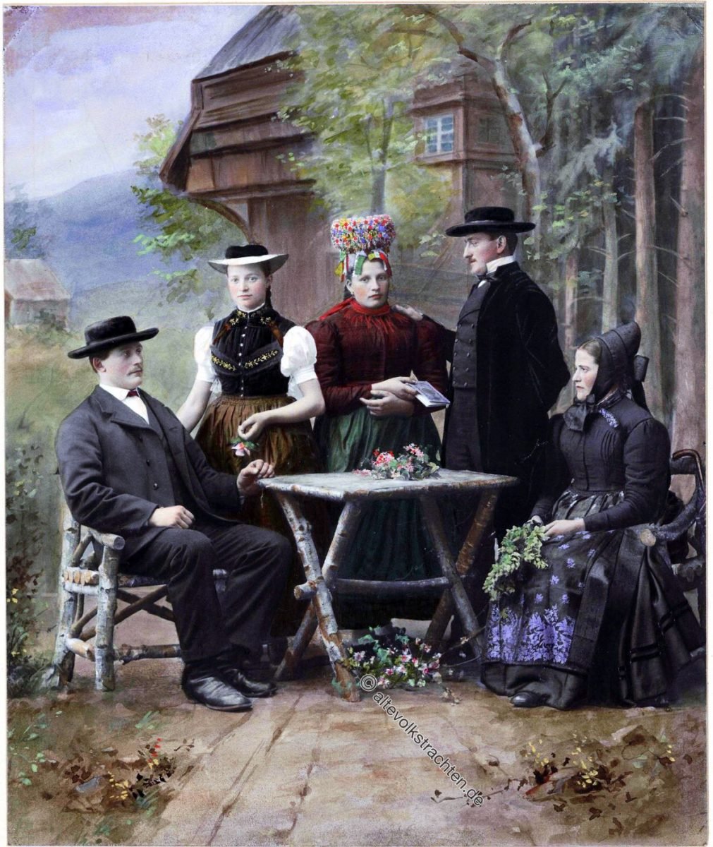 Schwarzwald, Trachten, Altsimonswald, Waldkirch, Emmendingen, Baden-Württemberg, Deutschland, Simonswald, 