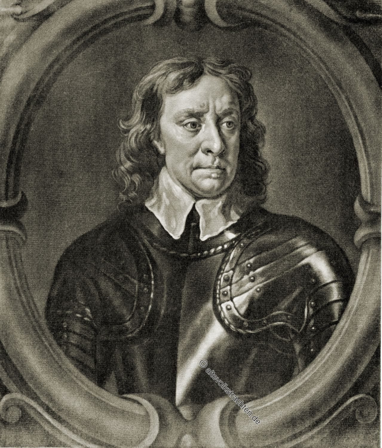 Oliver Cromwell, Lord-Protektor, England, Porträt, Barock
