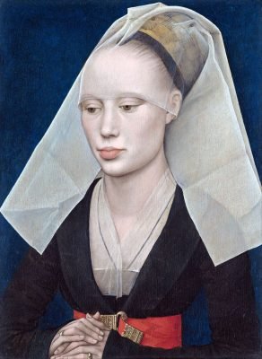 Rogier van der Weyden, Hennin, burgundische Mode,