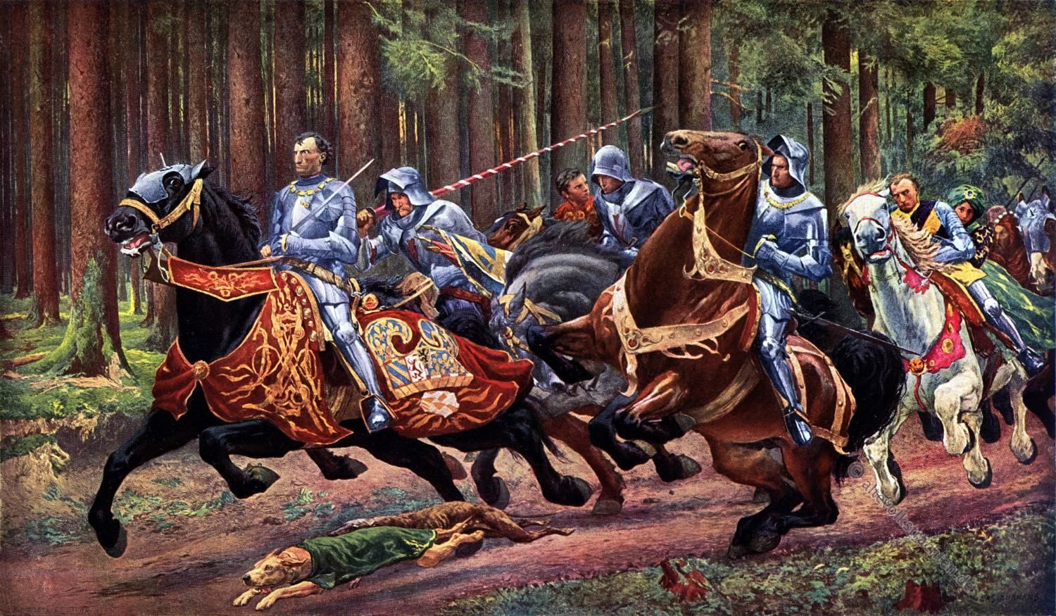 Charles the Bold, escape