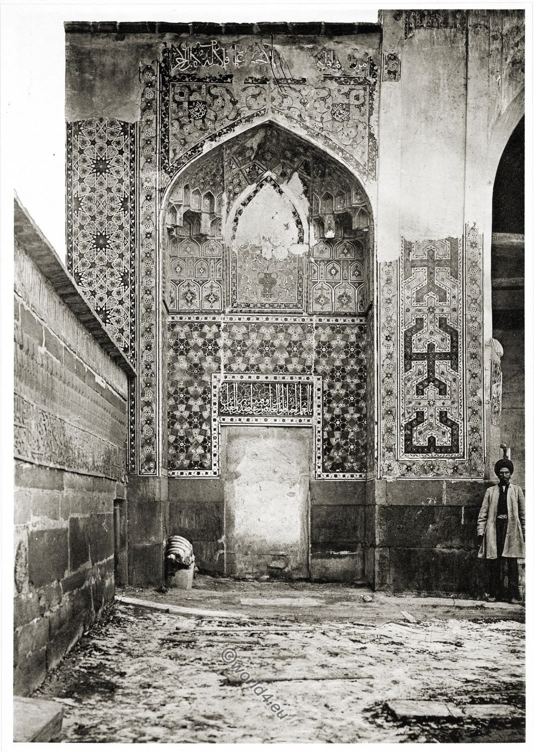 Moschee, Ardabil, Scheich, Safi ad-Din, Baukunst, Persien, Iran, Dekoration