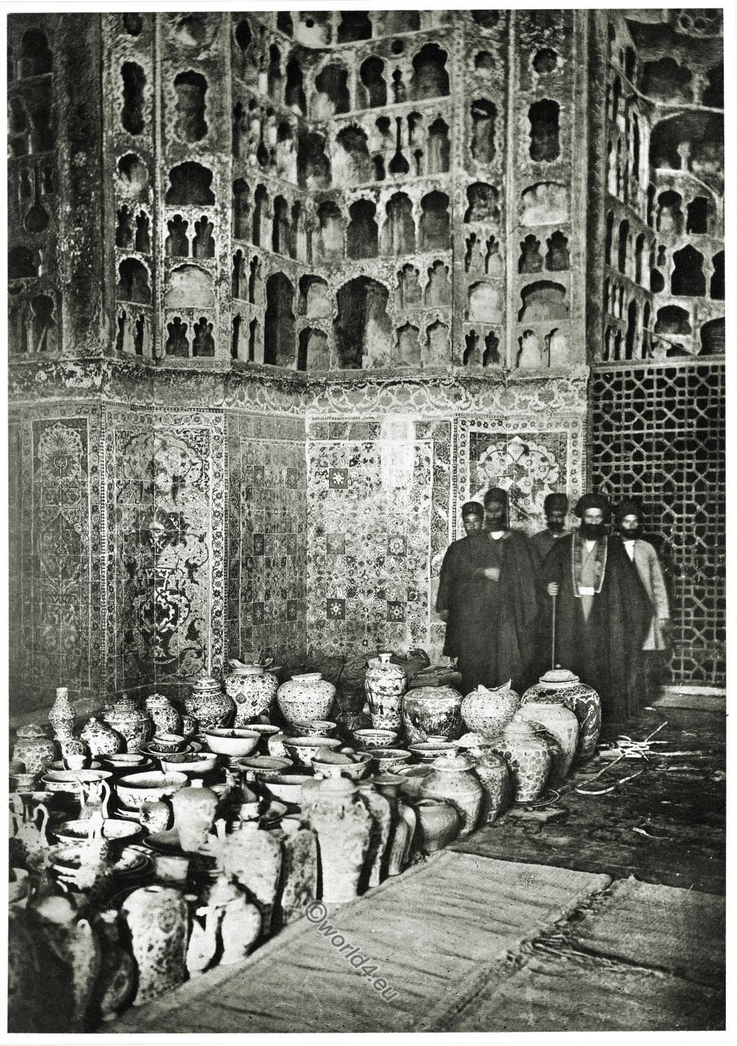 Moschee, Ardabil, Porzellanhaus, Tschini-Hane, Scheich, Safi ad-Din, Baukunst, Persien, Iran,