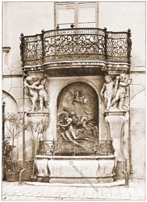 Andromeda-Brunnen, Wien, Brunnen, Österreich, Architektur, Hartwig Fischel,