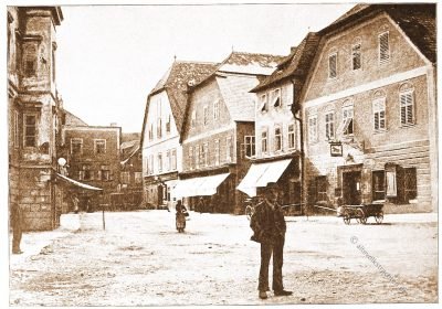 Waidhofen, Ybbs, Architektur, Österreich, Stadtansicht, Hartwig, Fischel, Wahrzeichen,