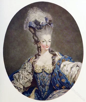 Marie Antoinette,  Königin, Frankreich, Janinet, Rokoko,